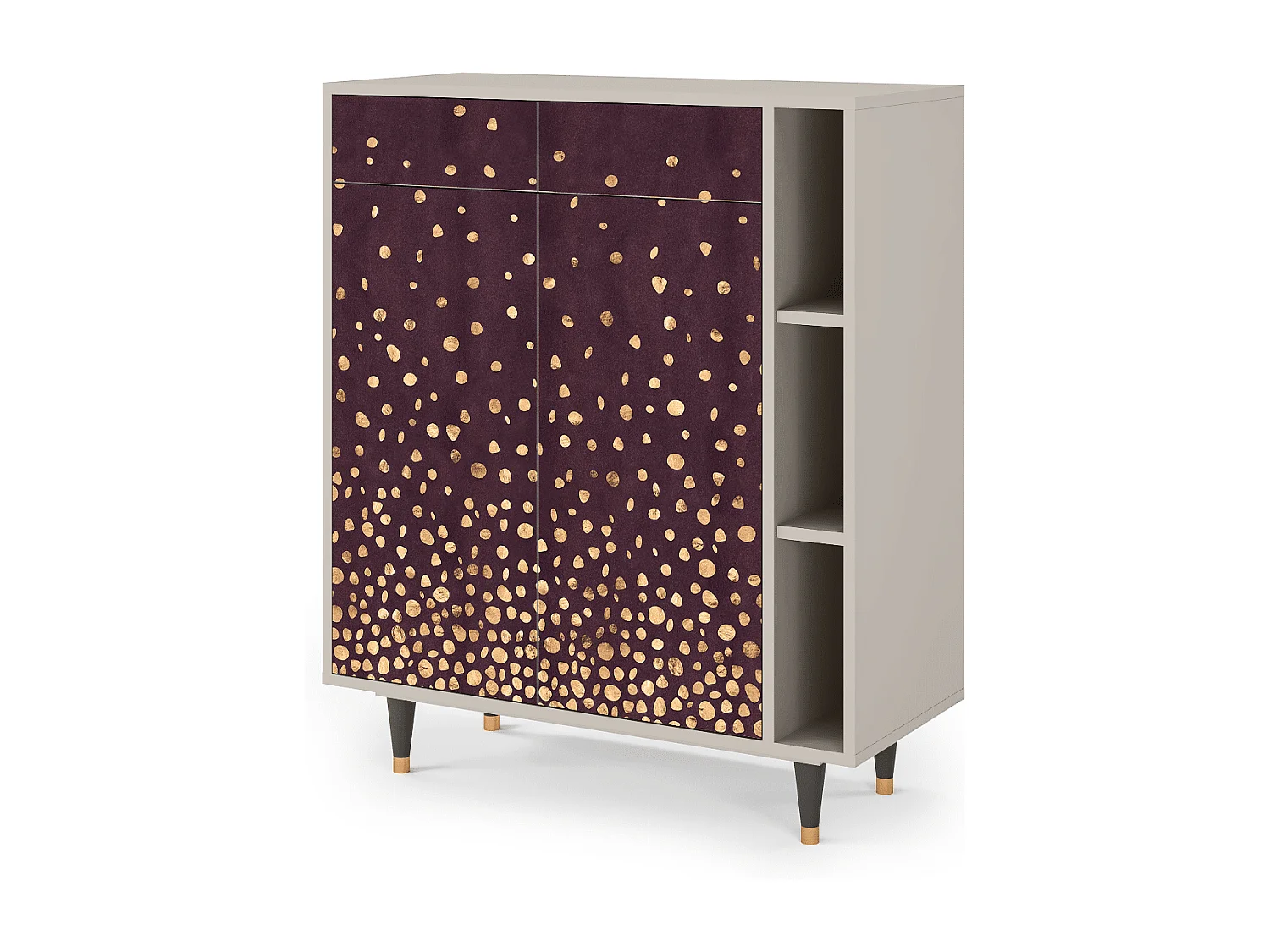 Sideboard - 96х110х41 cm - BS6 - Glowworms, Sand