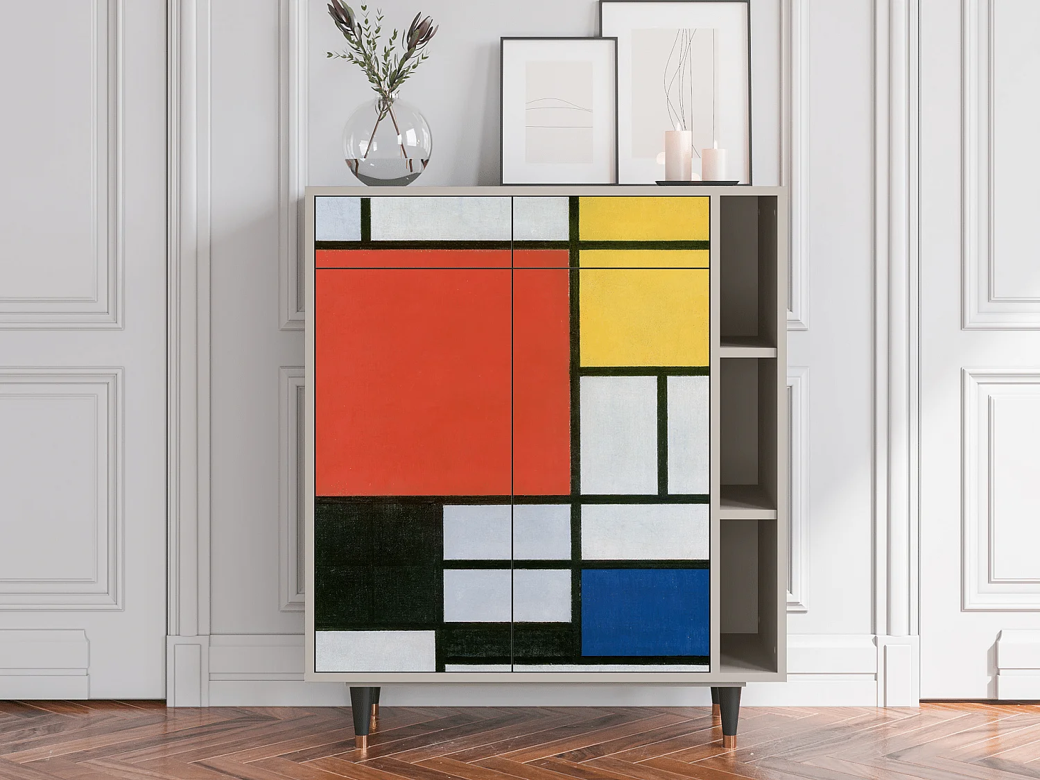 Credenza - 96х110х41 cm - BS6 - Composition, Sabbia