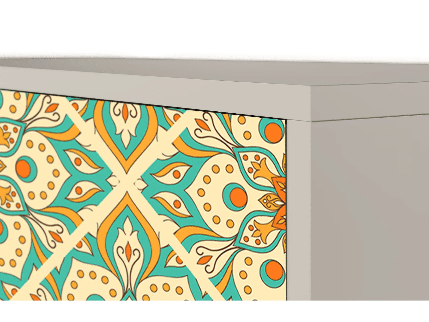 Aparador - 115х84х41 cm - S3 - Hindu Daisy, Areia