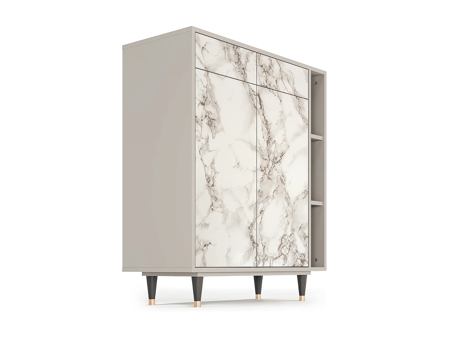 Buffet - 96х110х41 cm - BS6 - Milk Marble, Sable