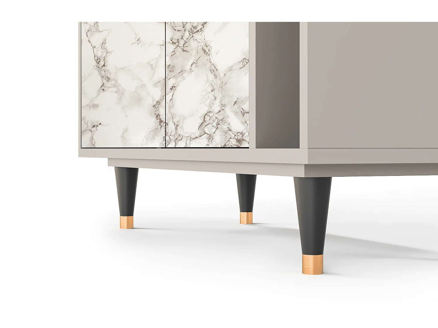 Buffet - 96х110х41 cm - BS6 - Milk Marble, Sable