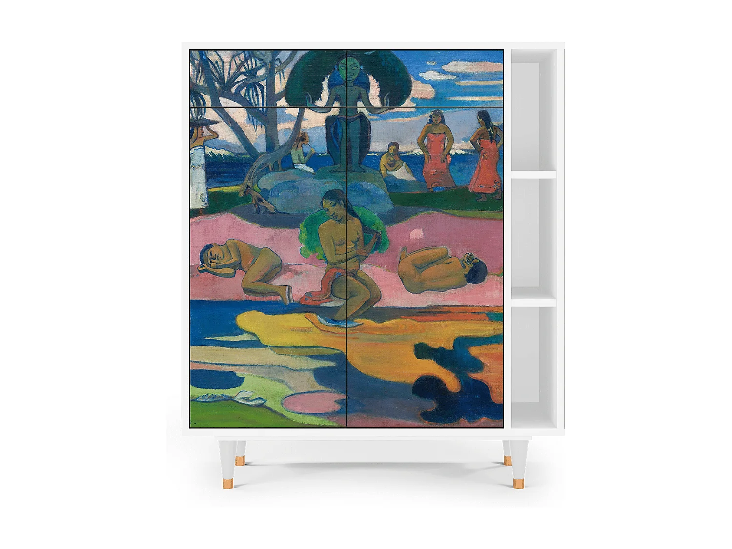 Sideboard - 96х110х41 cm - BS6 - Day of the God, Weiß