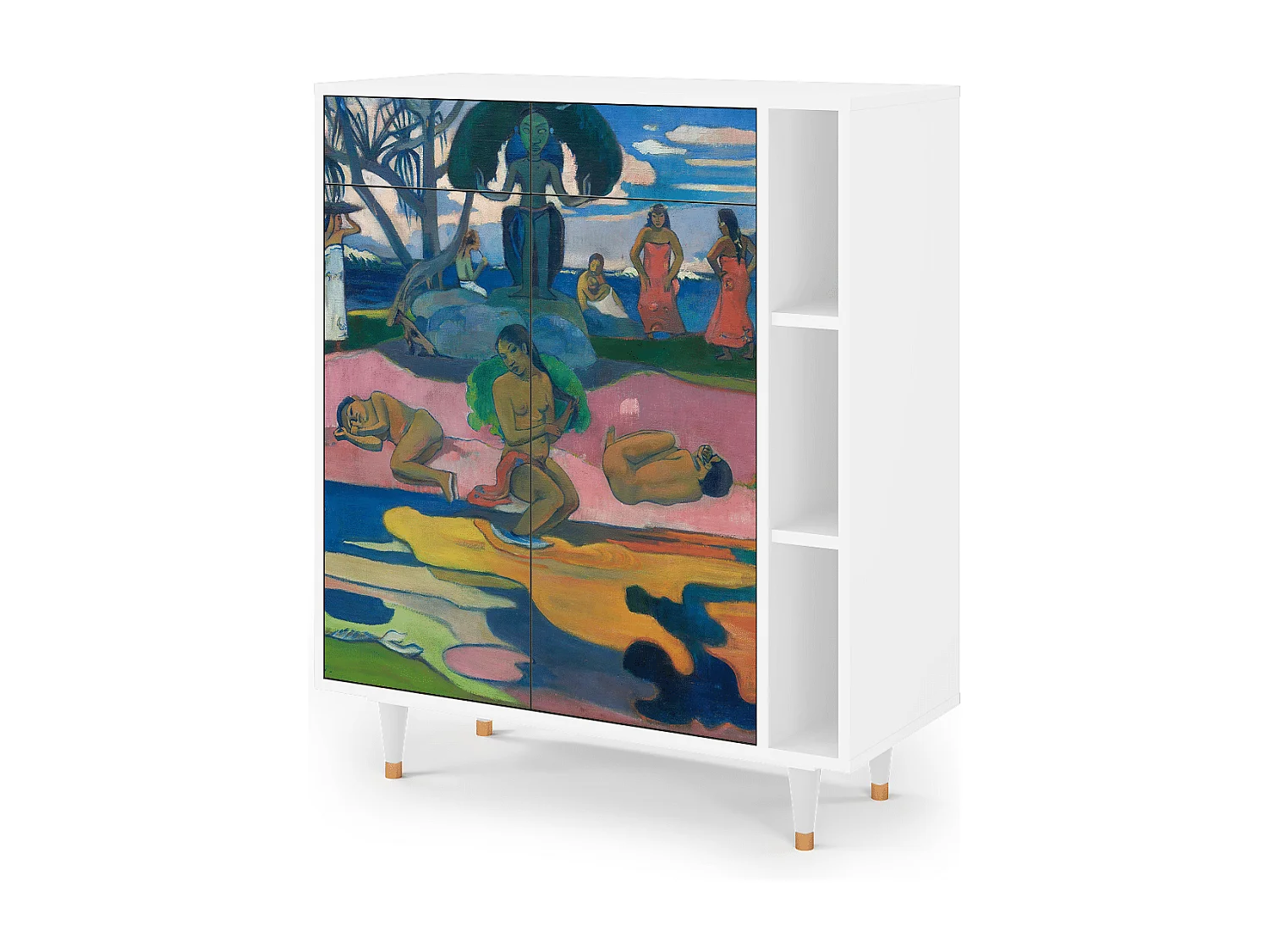 Sideboard - 96х110х41 cm - BS6 - Day of the God, Weiß