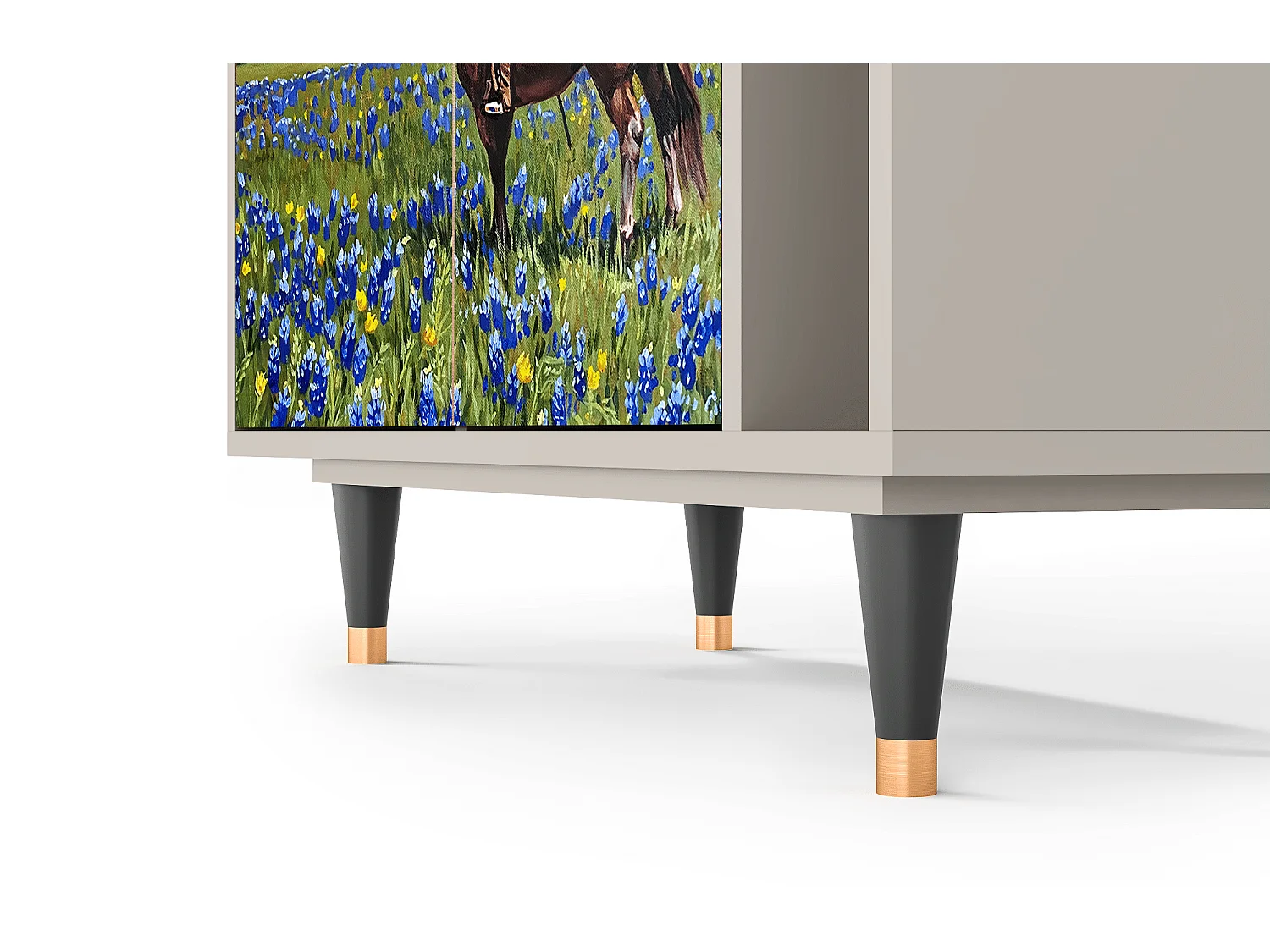 Sideboard - 96х110х41 cm - BS6 - Thunderheads by Dean, Sand