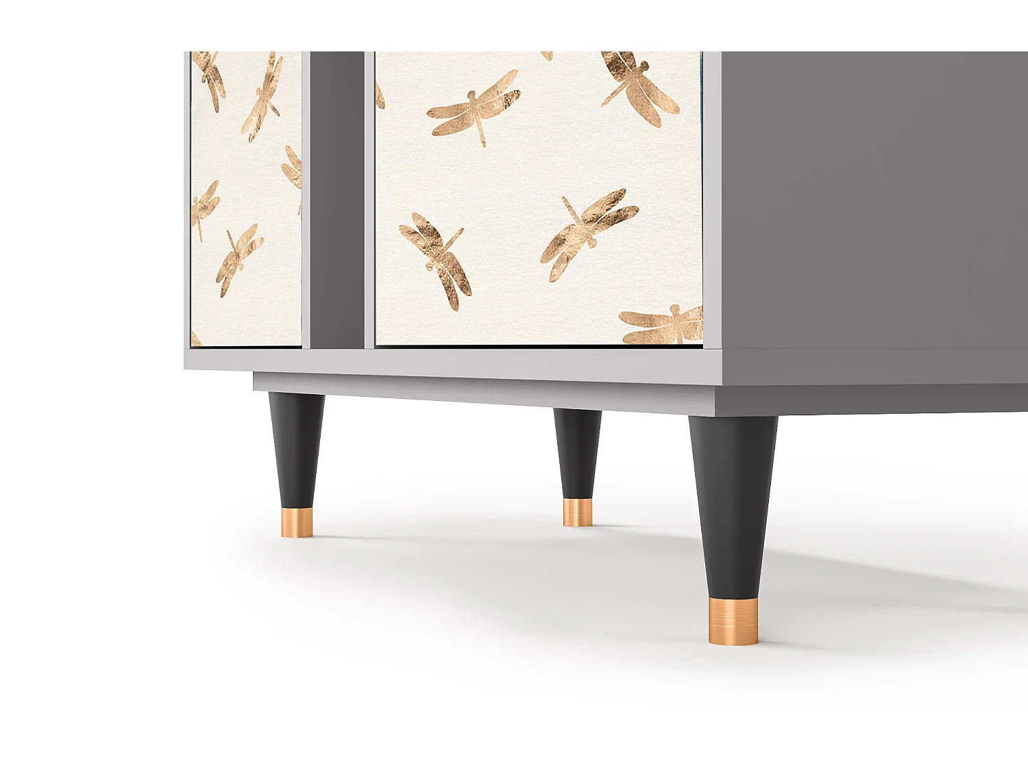 Buffet - 94х96х41 cm - BS5 - Nude Dragonflies, Gris