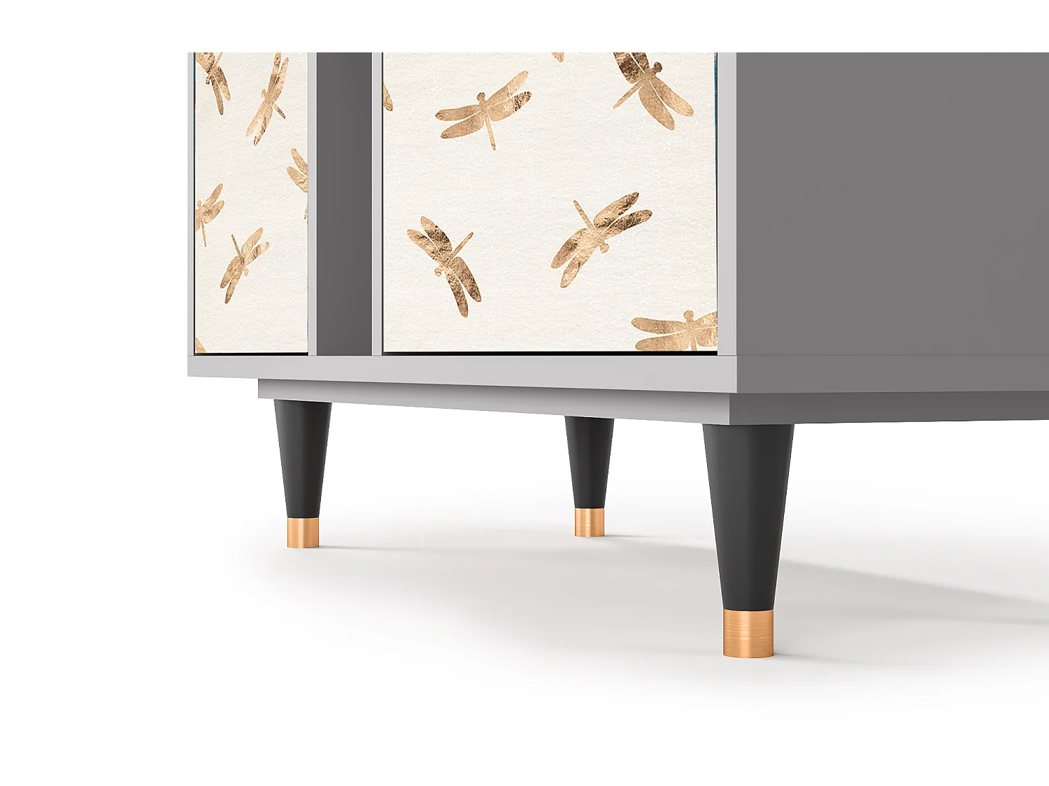 Buffet - 94х96х41 cm - BS5 - Nude Dragonflies, Gris