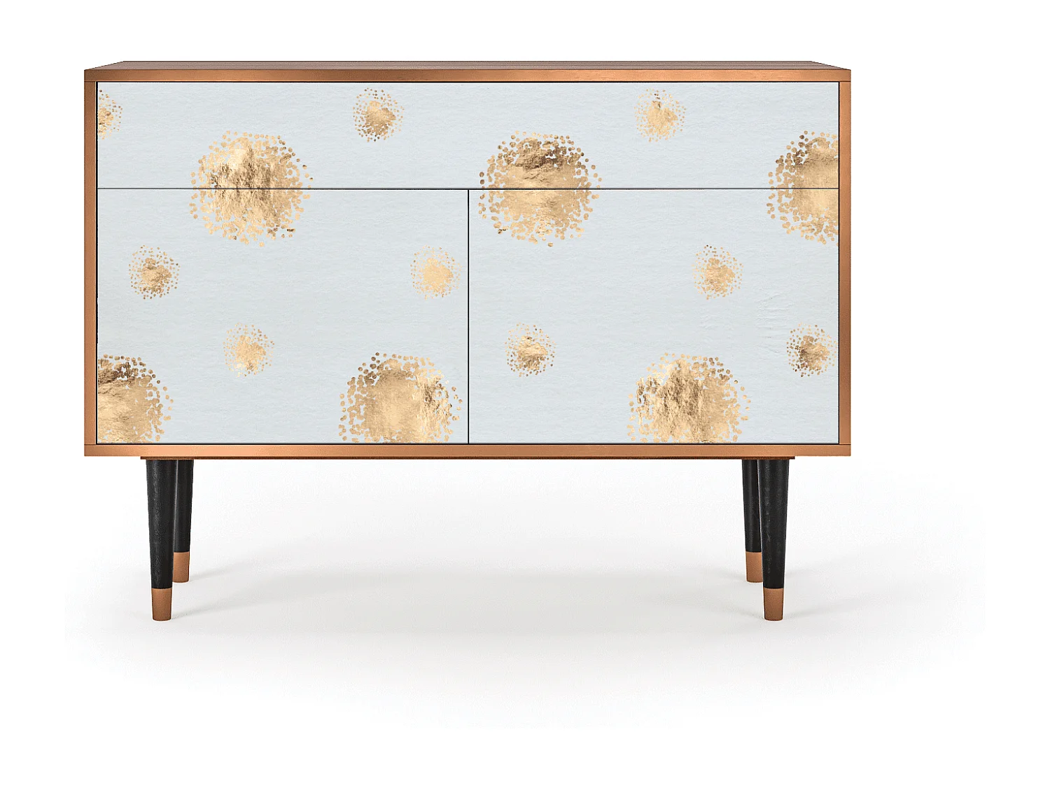 Buffet - 115x85x48 cm - BS4 - Sky Latte, Noyer