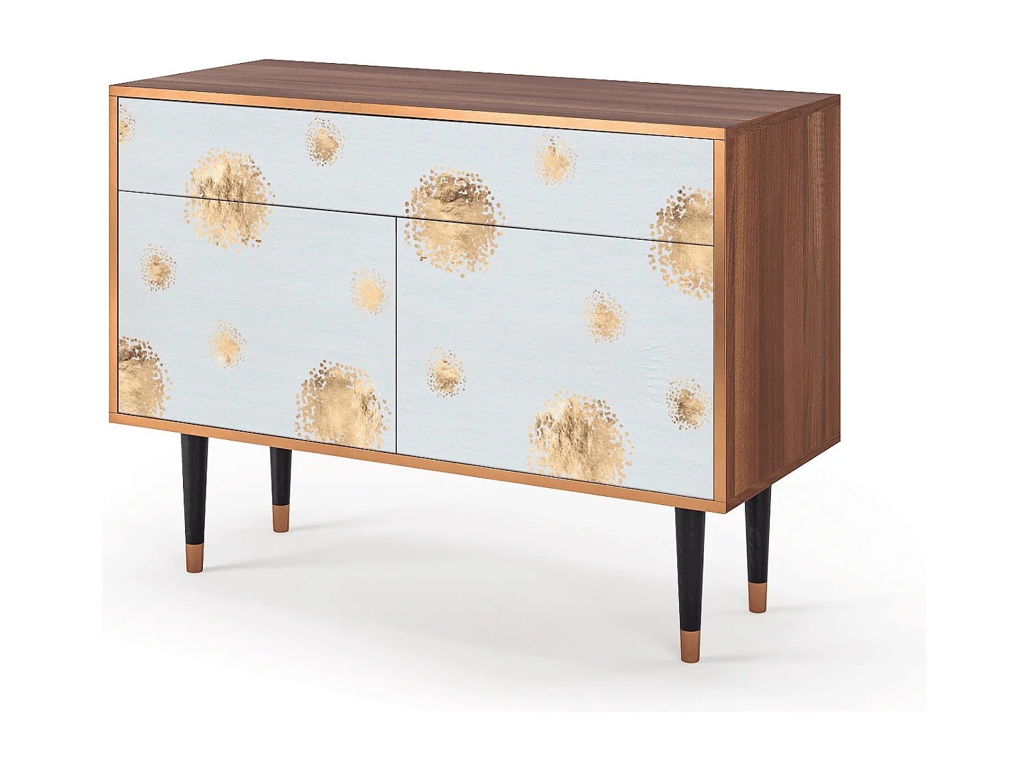 Buffet - 115x85x48 cm - BS4 - Sky Latte, Noyer