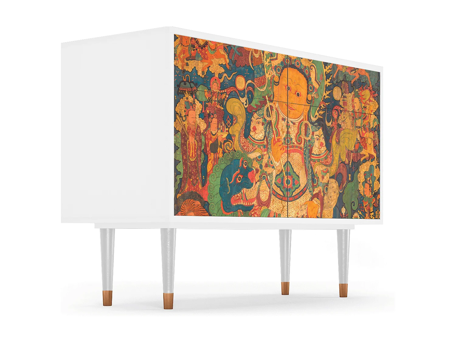 Buffet - 115x85x48 cm - BS4 - God by Vaisravana , Blanc