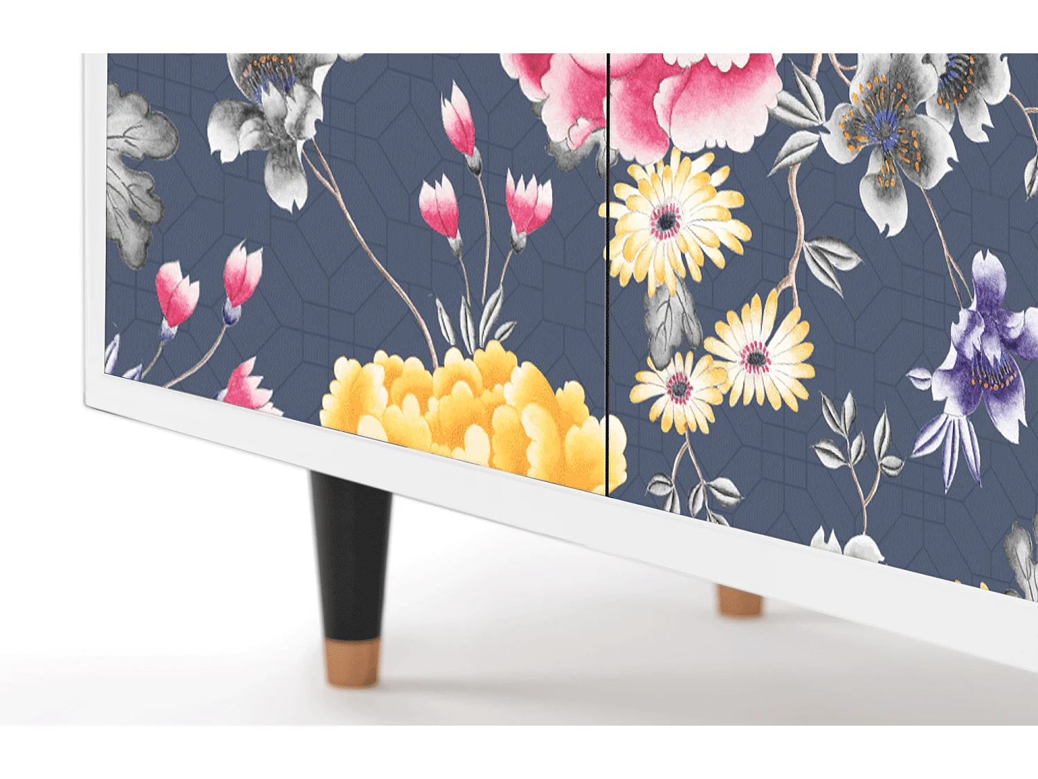 Aparador - 94x96x48 cm - BS3 - Dark Flower Bed, Branco