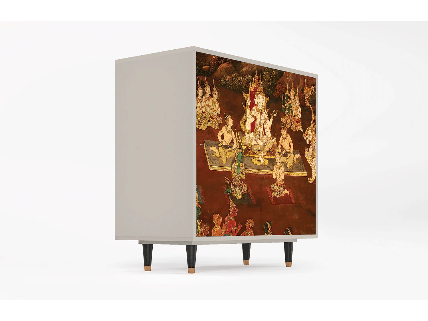 Buffet - 94x96x48 cm - BS3 - Malyavan, Sable