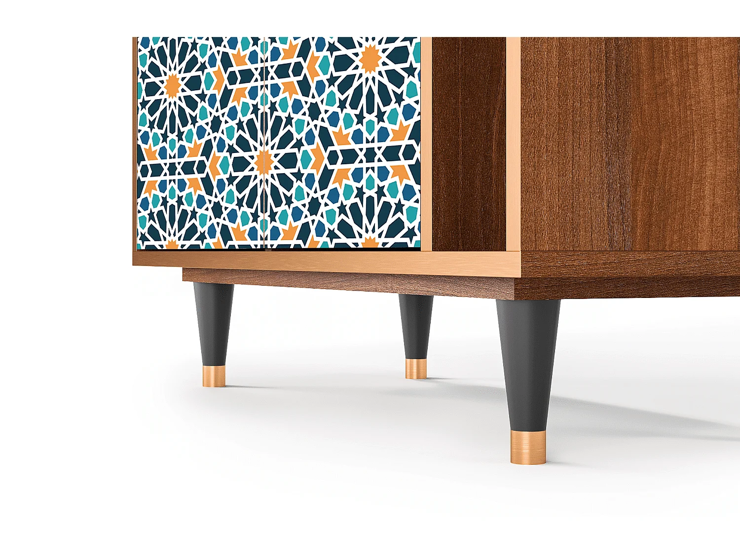 Sideboard - 96х110х41 cm - BS6 - Kaleidoscope, Walnuss