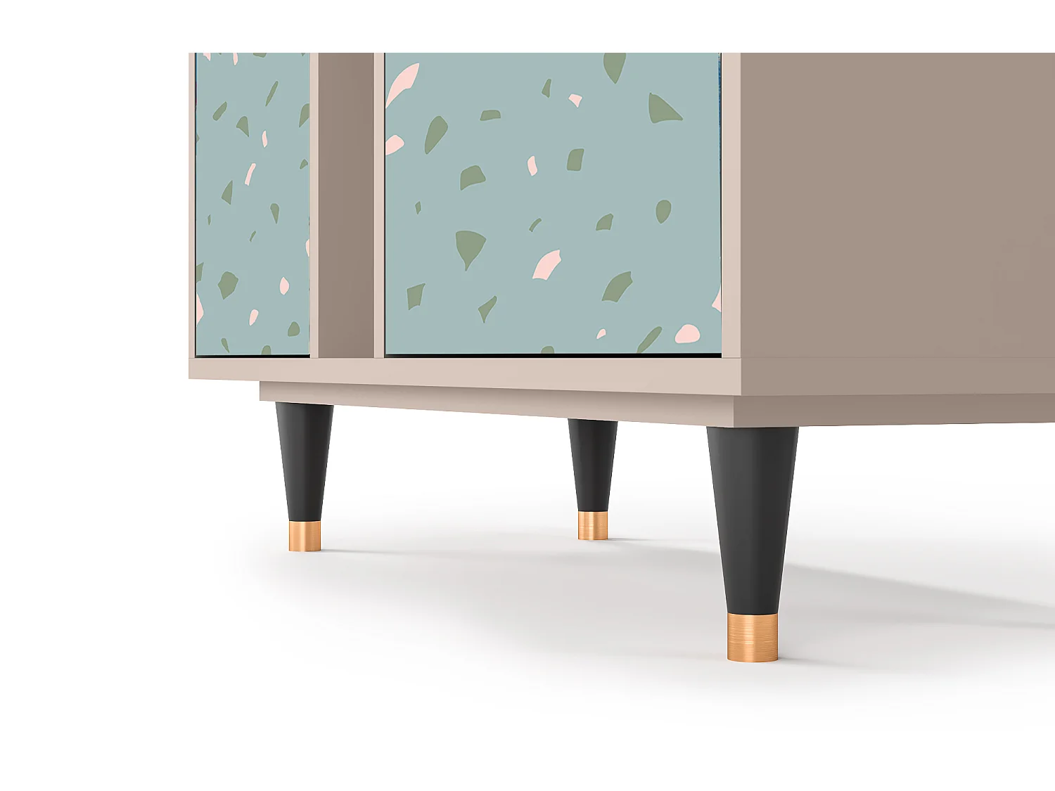 Sideboard - 94х96х41 cm - BS5 - Blue Drops, Latte