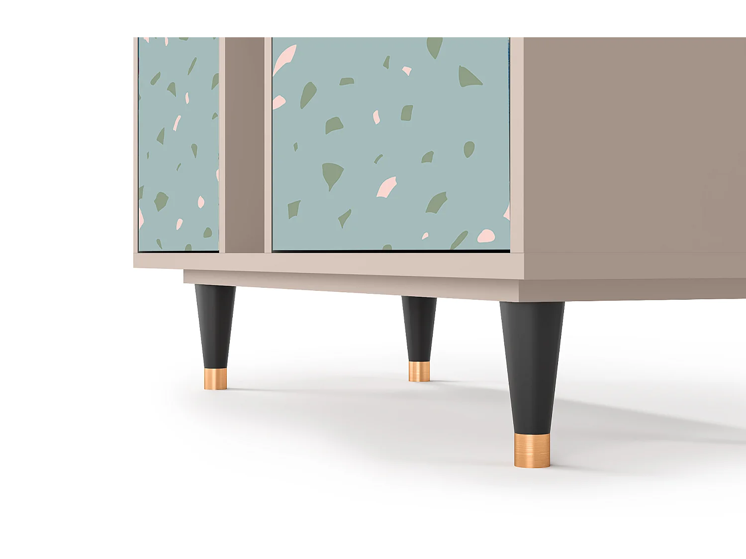 Buffet - 94х96х41 cm - BS5 - Blue Drops, Latte