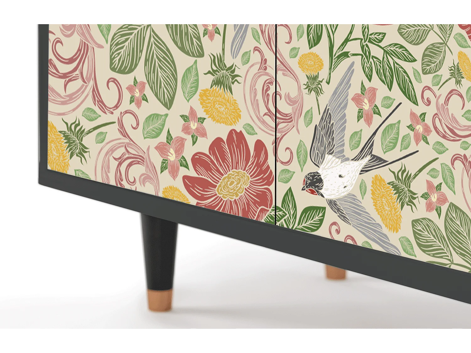 Sideboard - 94x96x48 cm - BS3 - Spring Swallow, Anthrazit