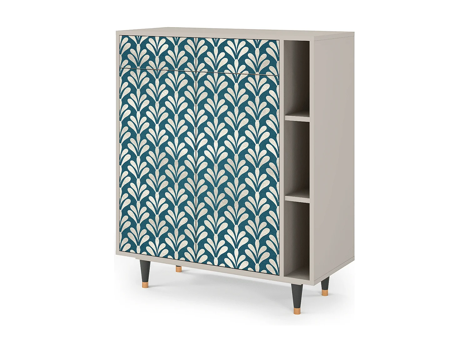 Kredens - 96х110х41 cm - BS6 - Milky Tears, Piaskowy