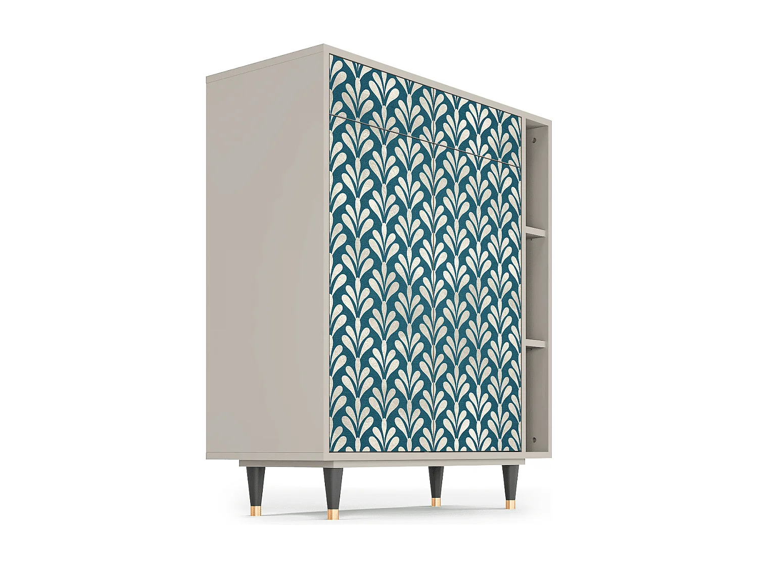 Kredens - 96х110х41 cm - BS6 - Milky Tears, Piaskowy