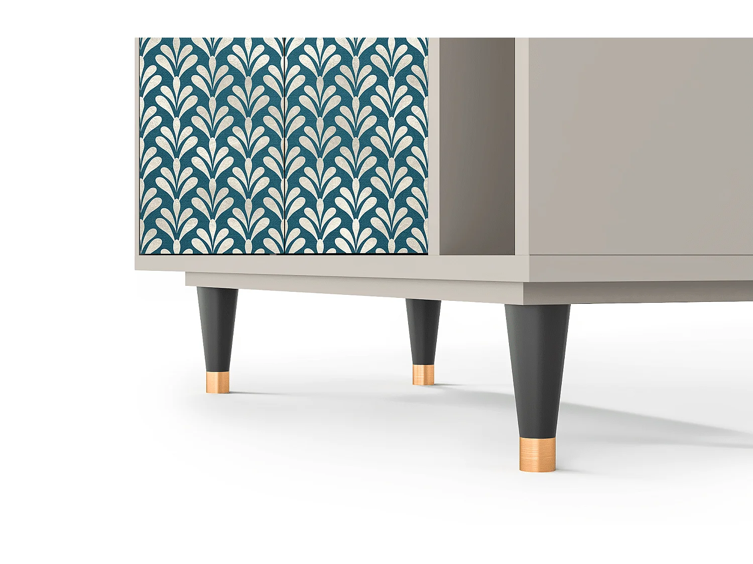 Kredens - 96х110х41 cm - BS6 - Milky Tears, Piaskowy