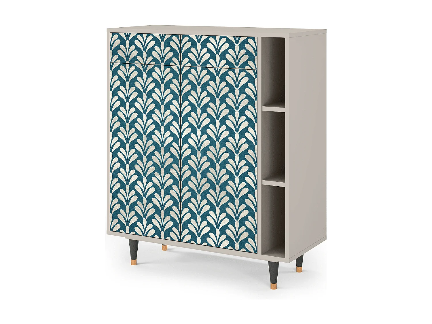 Kredens - 96х110х41 cm - BS6 - Milky Tears, Piaskowy