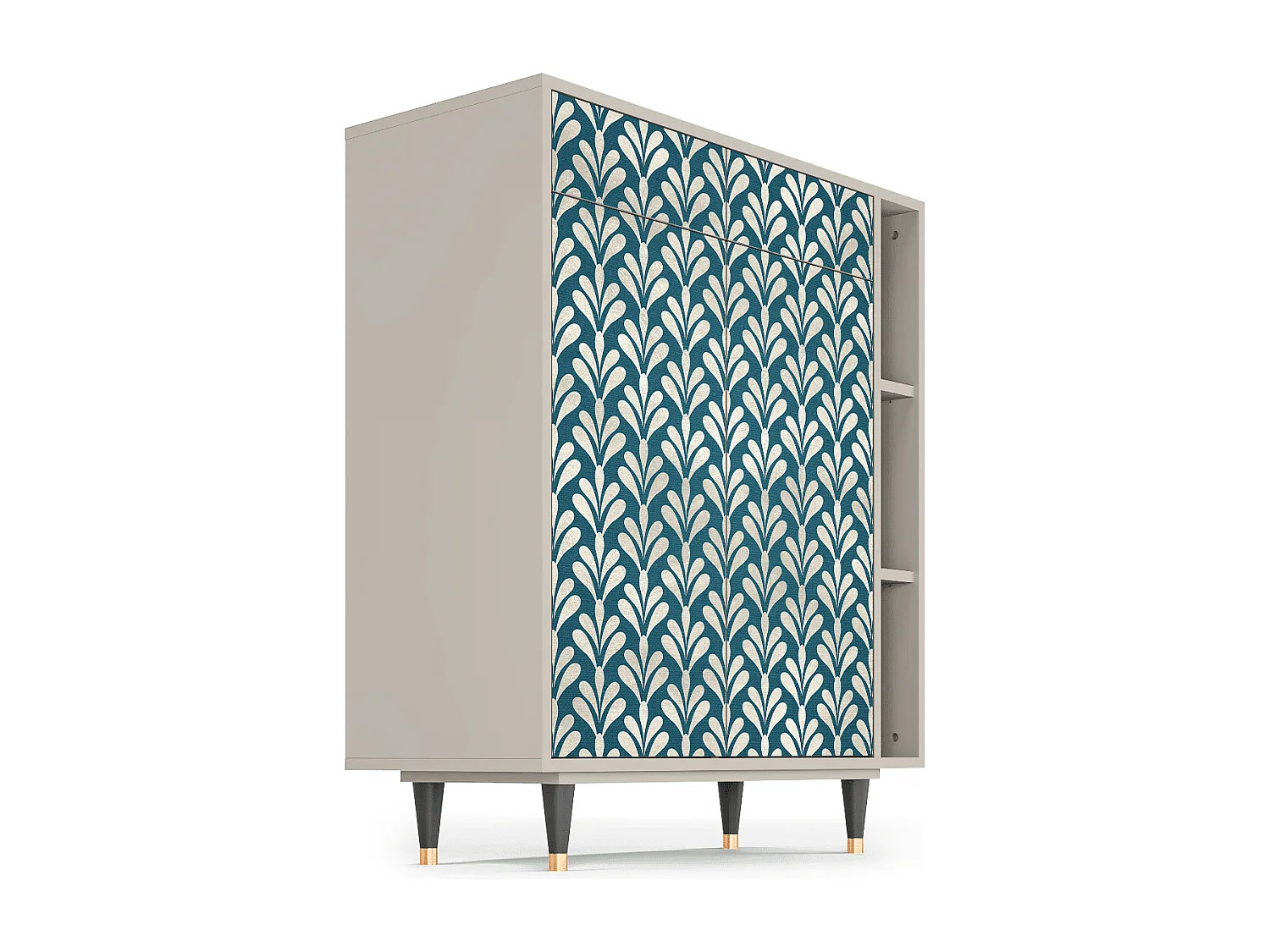 Kredens - 96х110х41 cm - BS6 - Milky Tears, Piaskowy