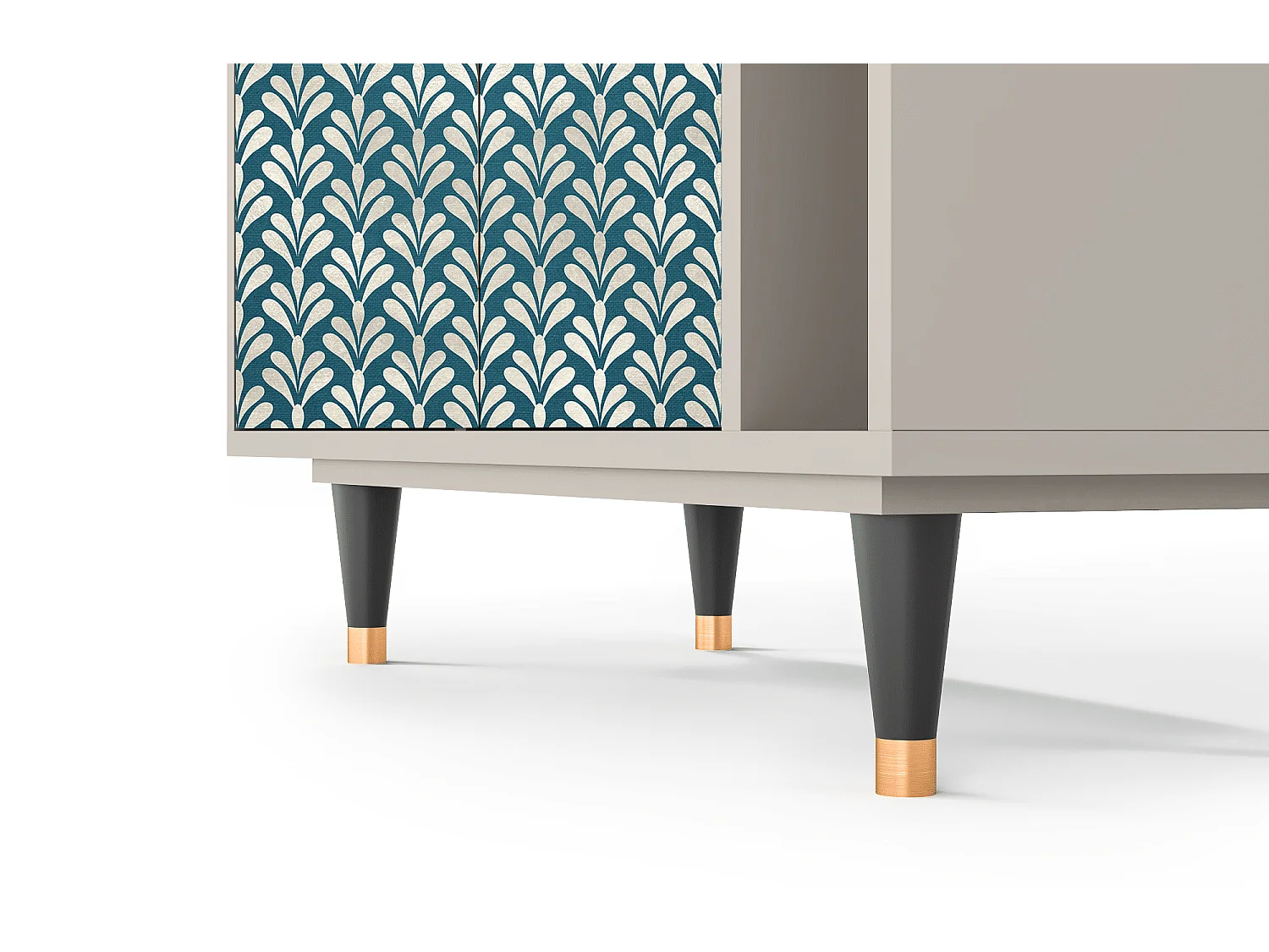 Kredens - 96х110х41 cm - BS6 - Milky Tears, Piaskowy