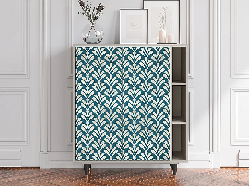 Kredens - 96х110х41 cm - BS6 - Milky Tears, Piaskowy