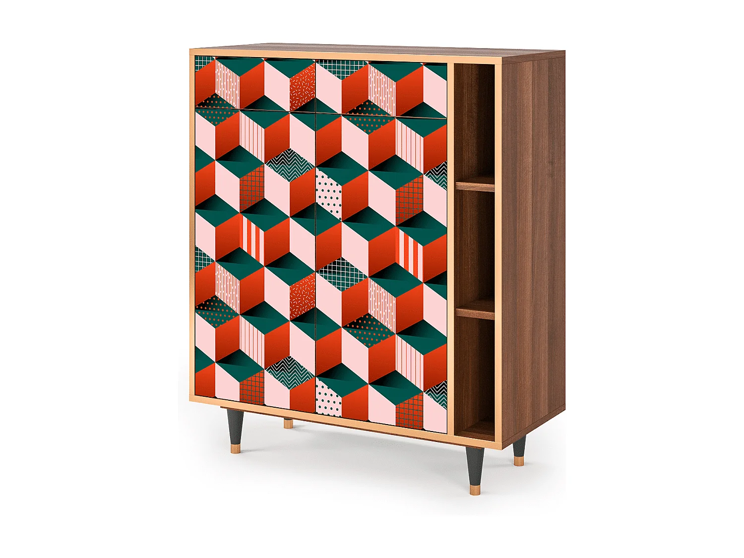 Credenza - 96х110х41 cm - BS6 - Pepsi-Cola, Noce