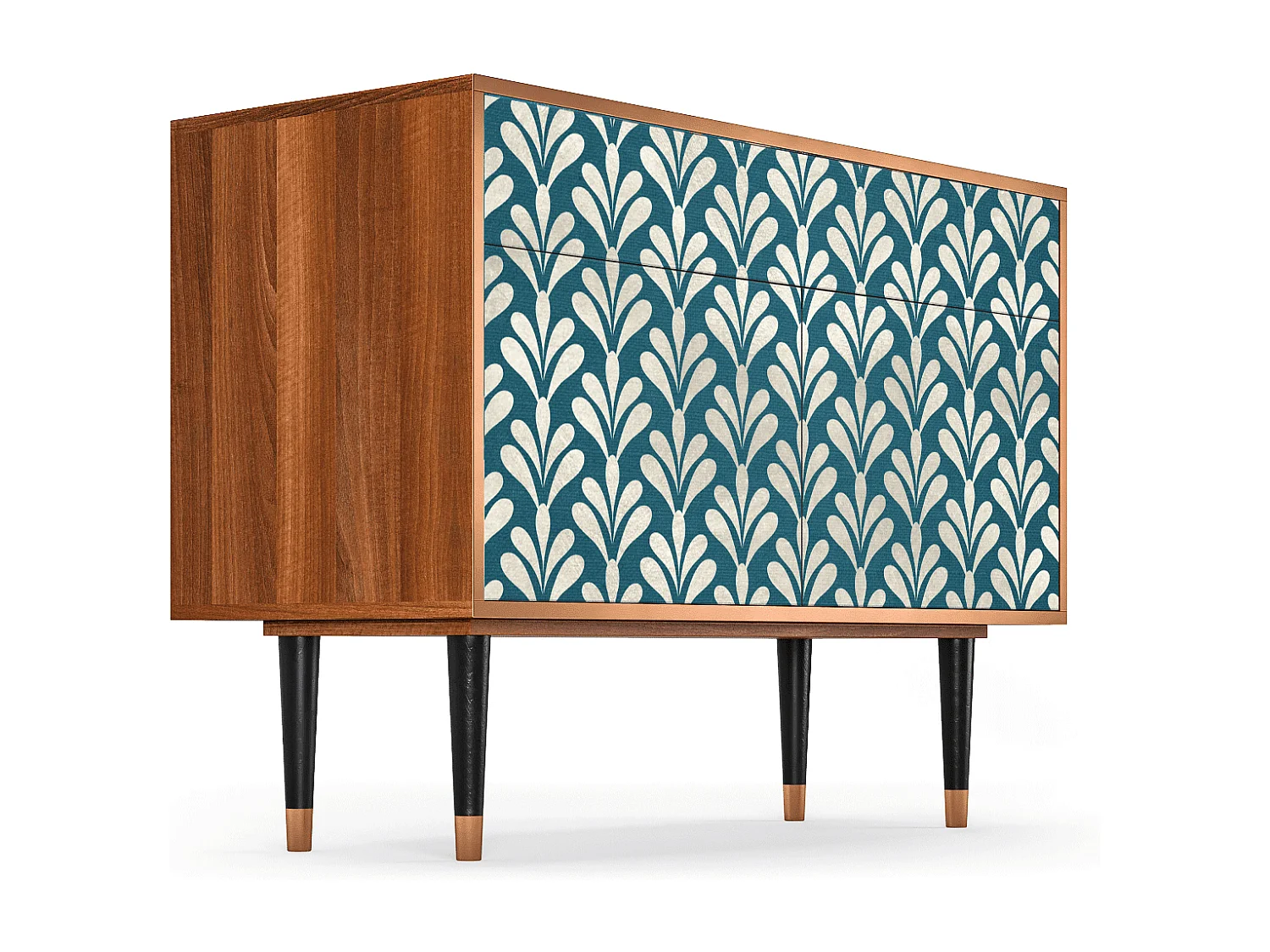 Buffet - 115x85x48 cm - BS4 - Milky Tears, Noyer