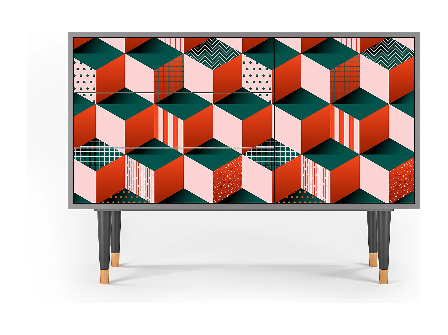 Aparador - 115х84х41 cm - S3 - Pepsi-Cola, Gris