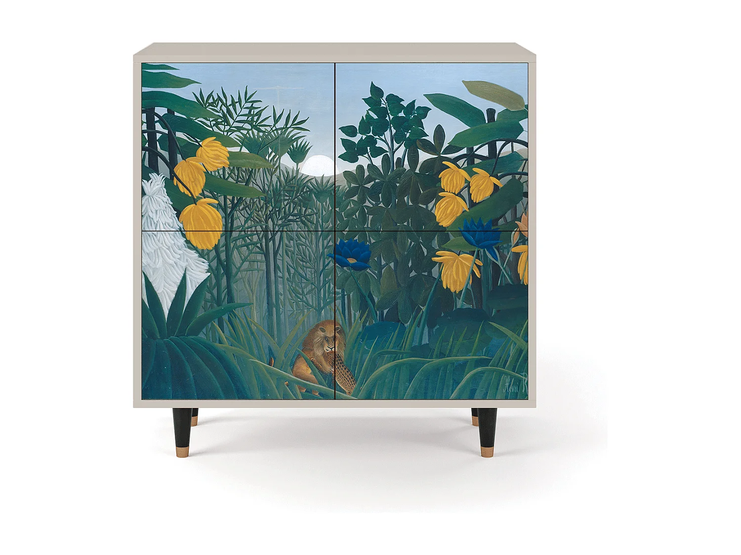 Aparador - 94x96x48 cm - BS3 - The Repast of the Lion, Areia