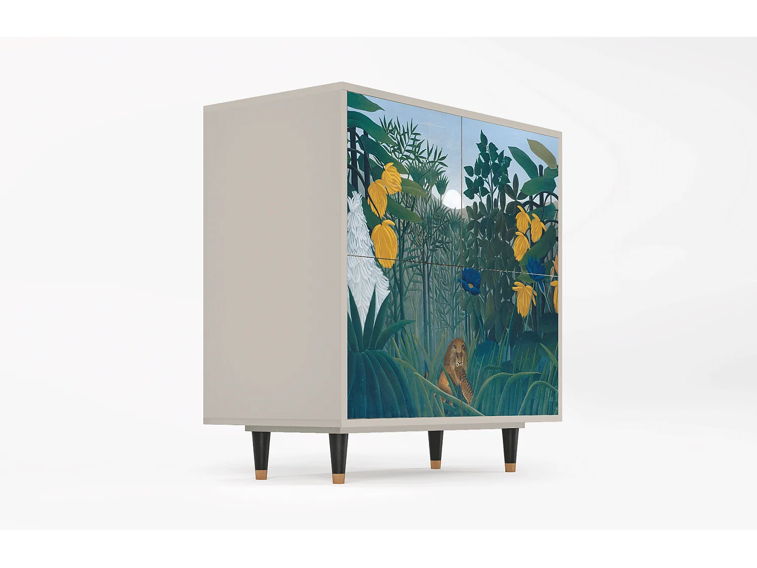 Aparador - 94x96x48 cm - BS3 - The Repast of the Lion, Areia