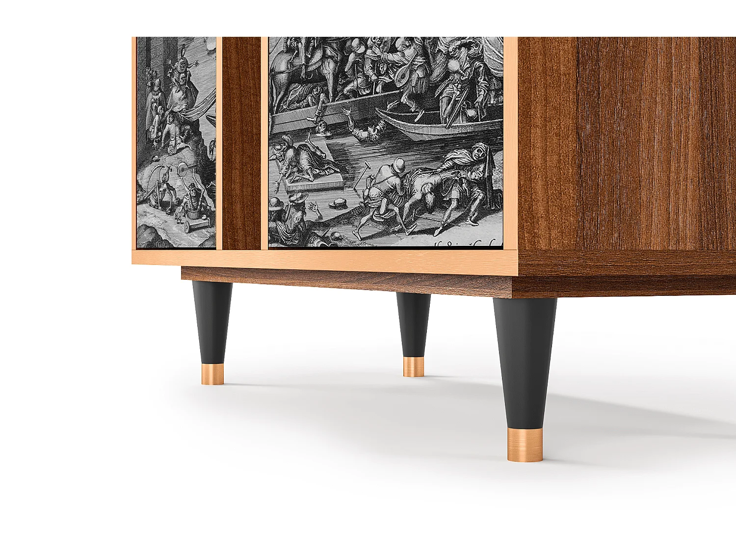 Buffet - 94х96х41 cm - BS5 - Saint Martin, Noyer