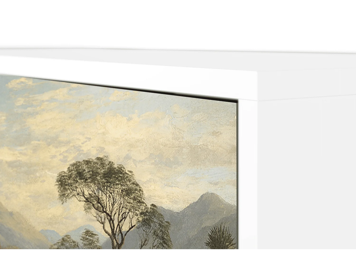 Credenza - 115х84х41 cm - S3 - View Across the Plains , Bianco