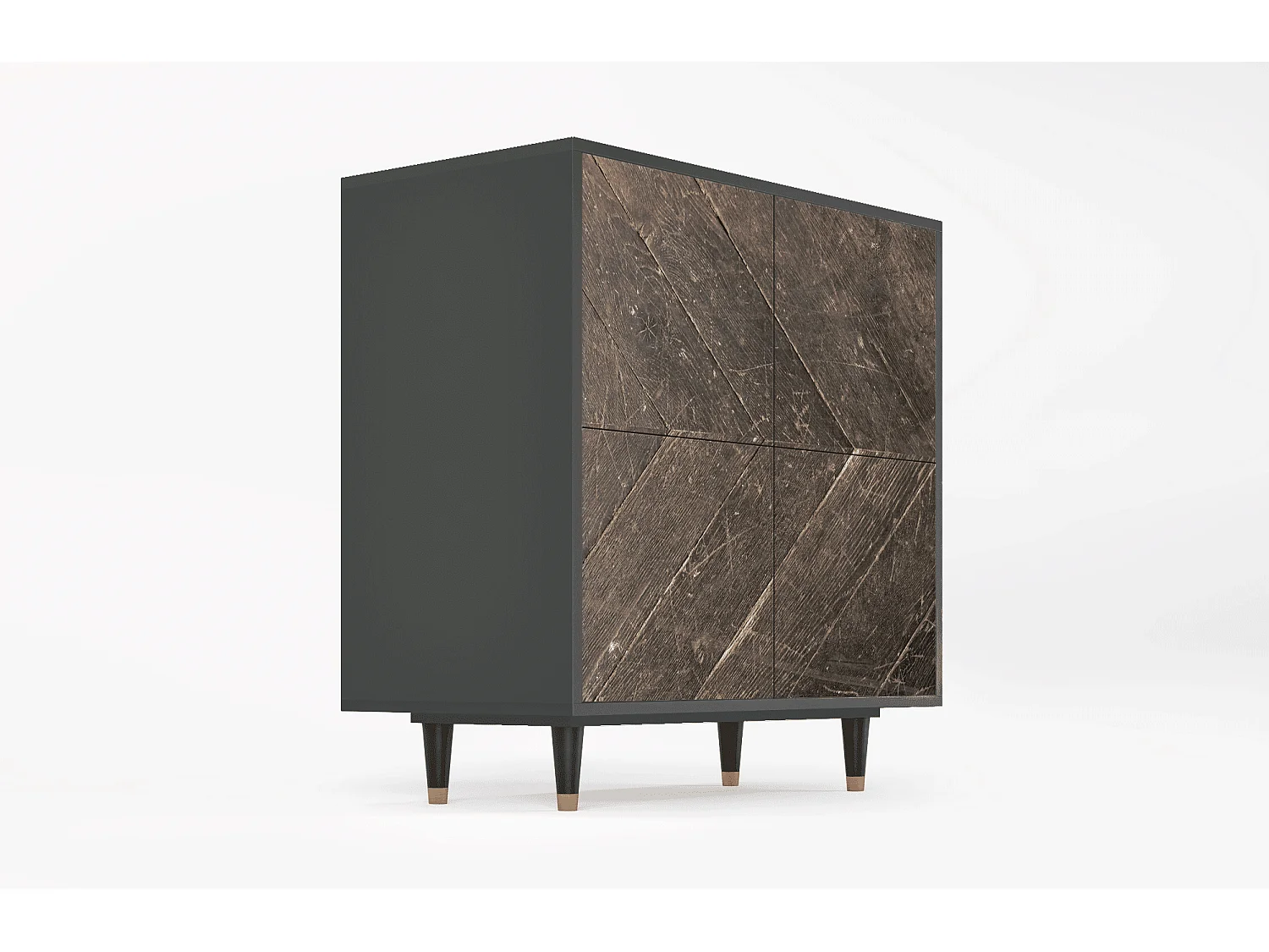 Dressoir - 94x96x48 cm - BS3 - Wise Tree, Antraciet