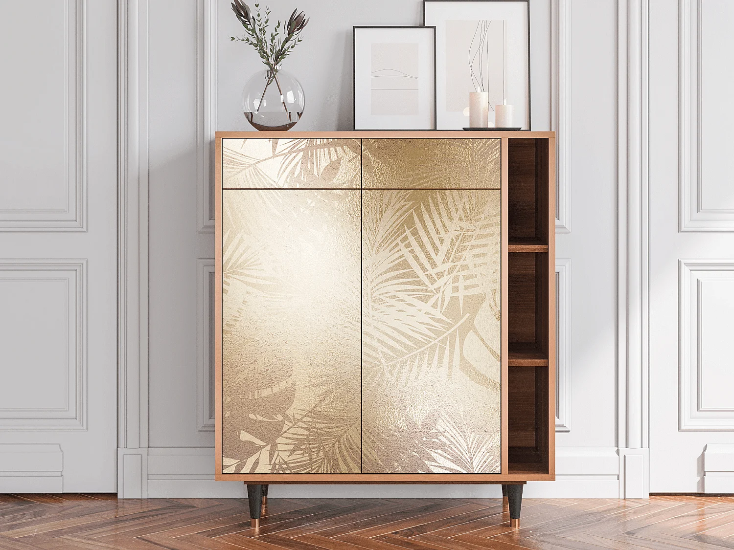 Buffet - 96х110х41 cm - BS6 - Plant of the Dessert, Noyer