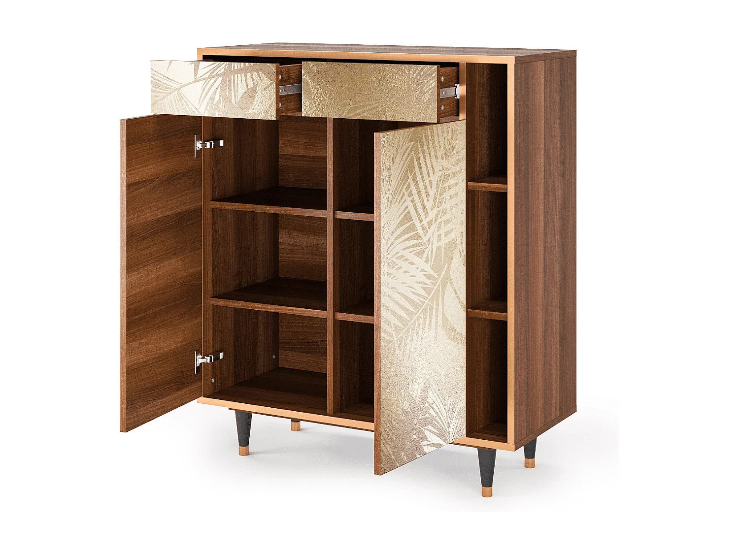 Buffet - 96х110х41 cm - BS6 - Plant of the Dessert, Noyer