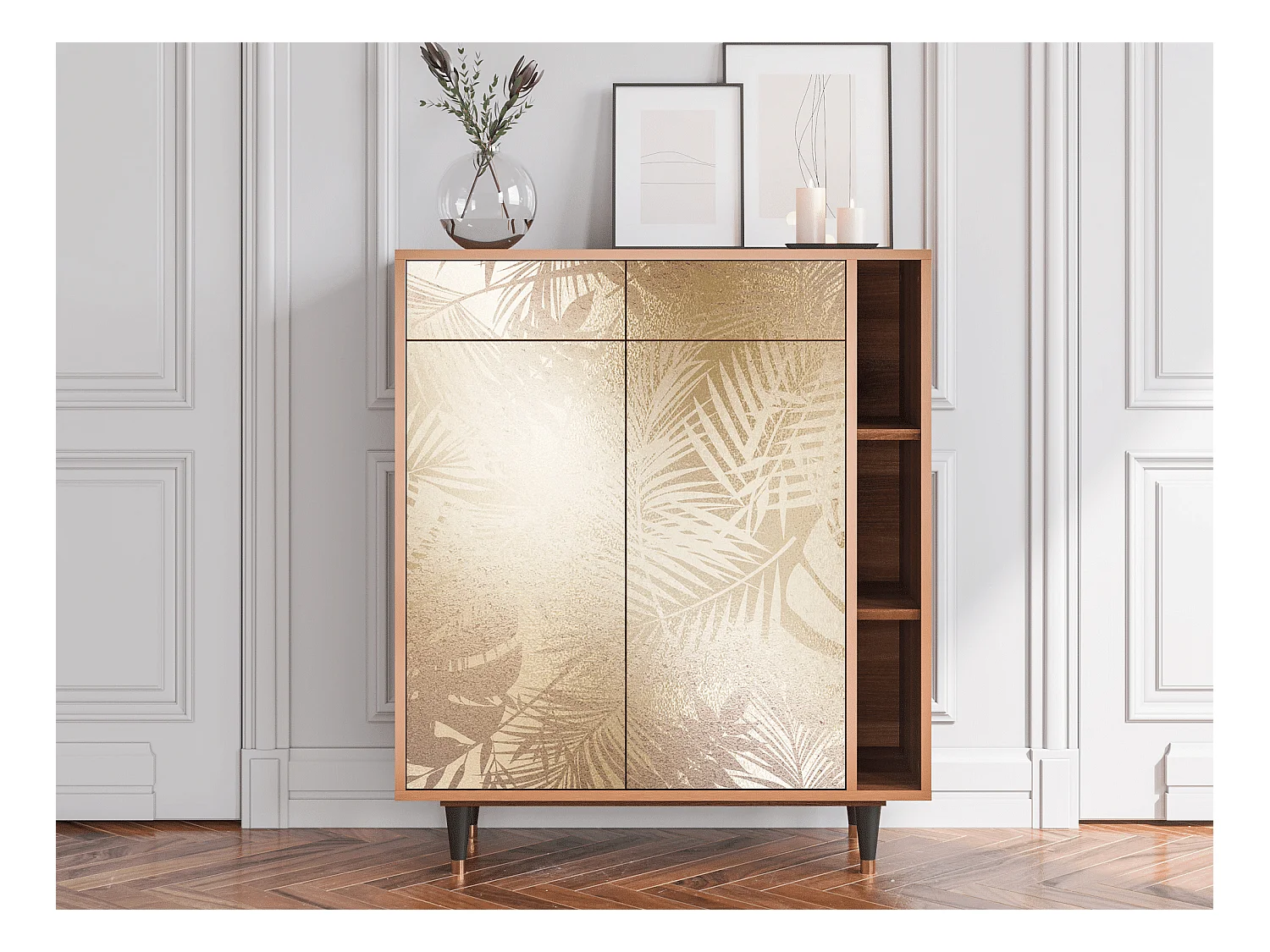 Buffet - 96х110х41 cm - BS6 - Plant of the Dessert, Noyer