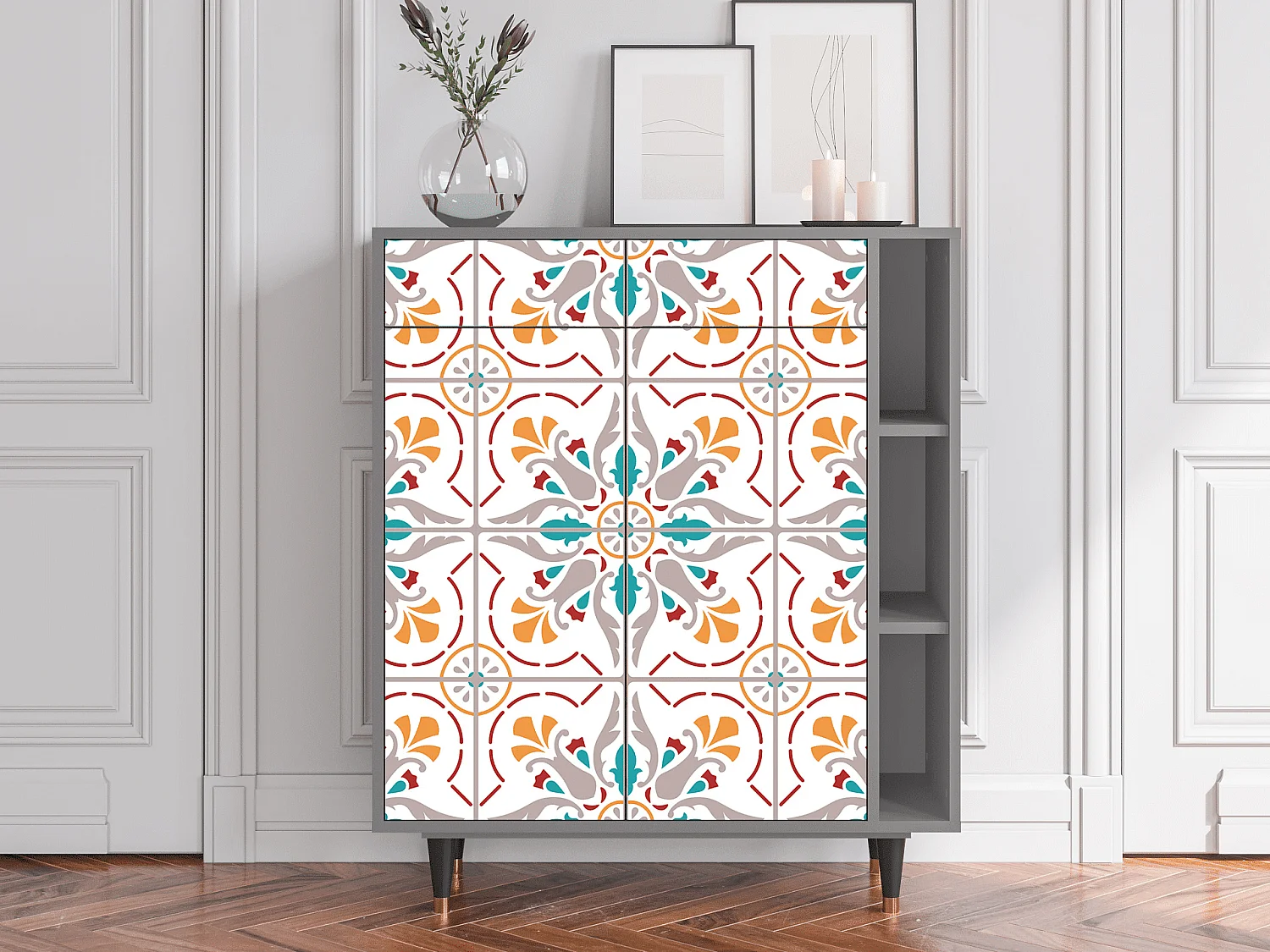 Buffet - 96х110х41 cm - BS6 - Spring Ceramics, Gris