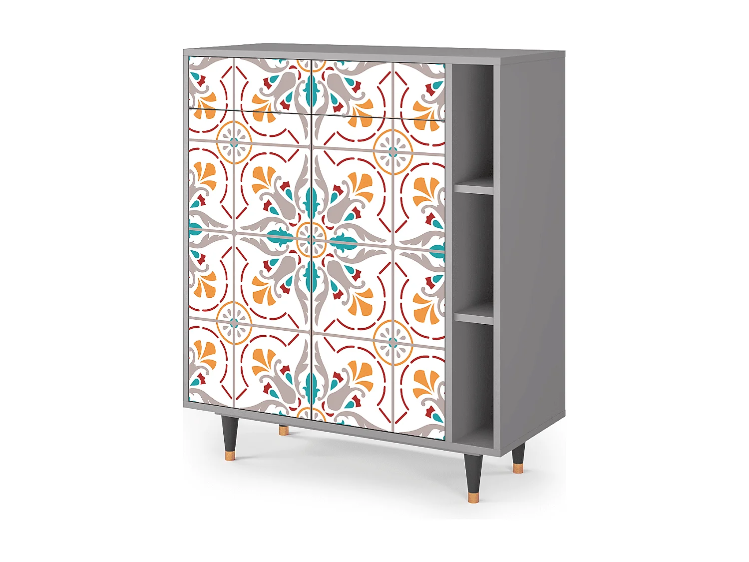 Buffet - 96х110х41 cm - BS6 - Spring Ceramics, Gris