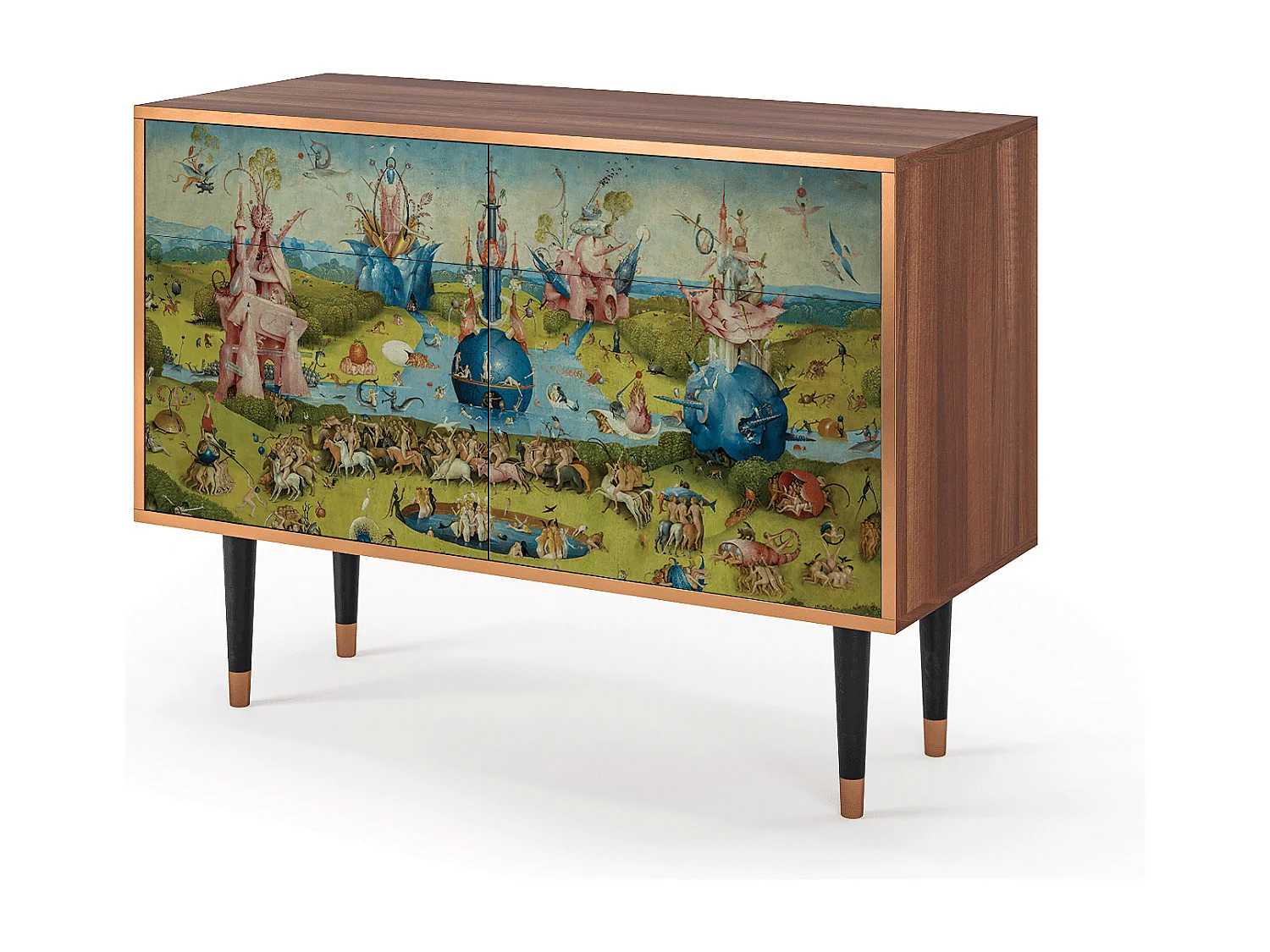 Kredens - 115x85x48 cm - BS4 - The Garden 2 by Bosch, Orzech