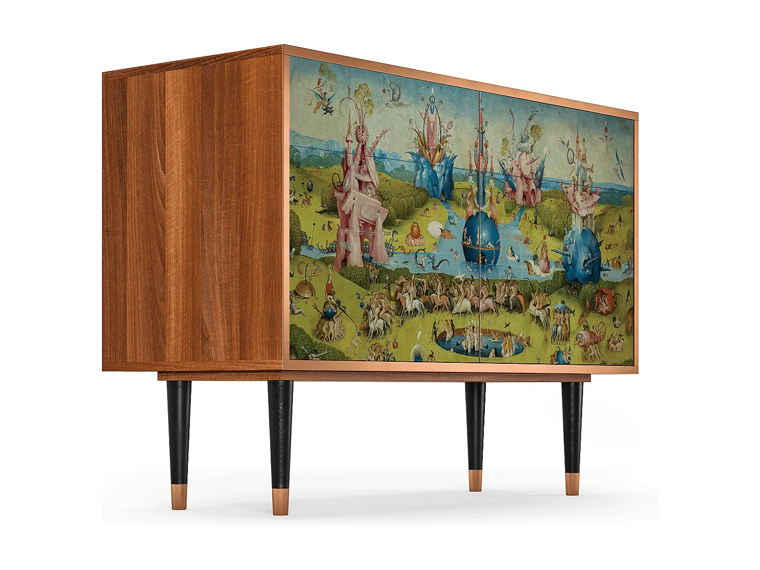Kredens - 115x85x48 cm - BS4 - The Garden 2 by Bosch, Orzech