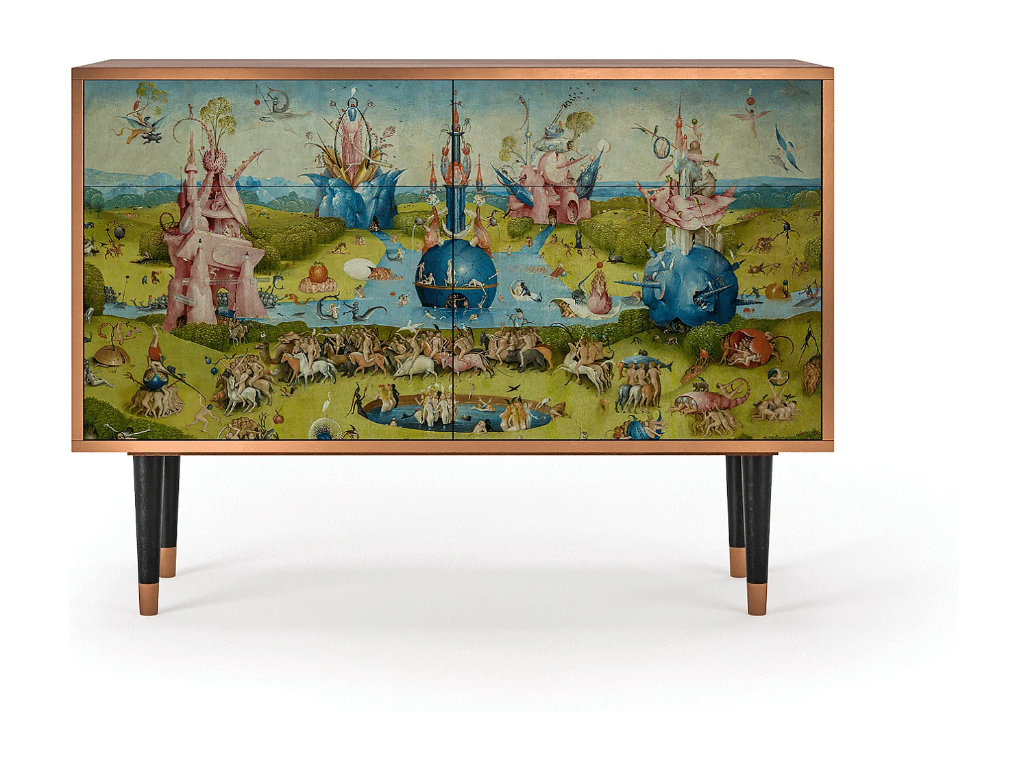 Kredens - 115x85x48 cm - BS4 - The Garden 2 by Bosch, Orzech