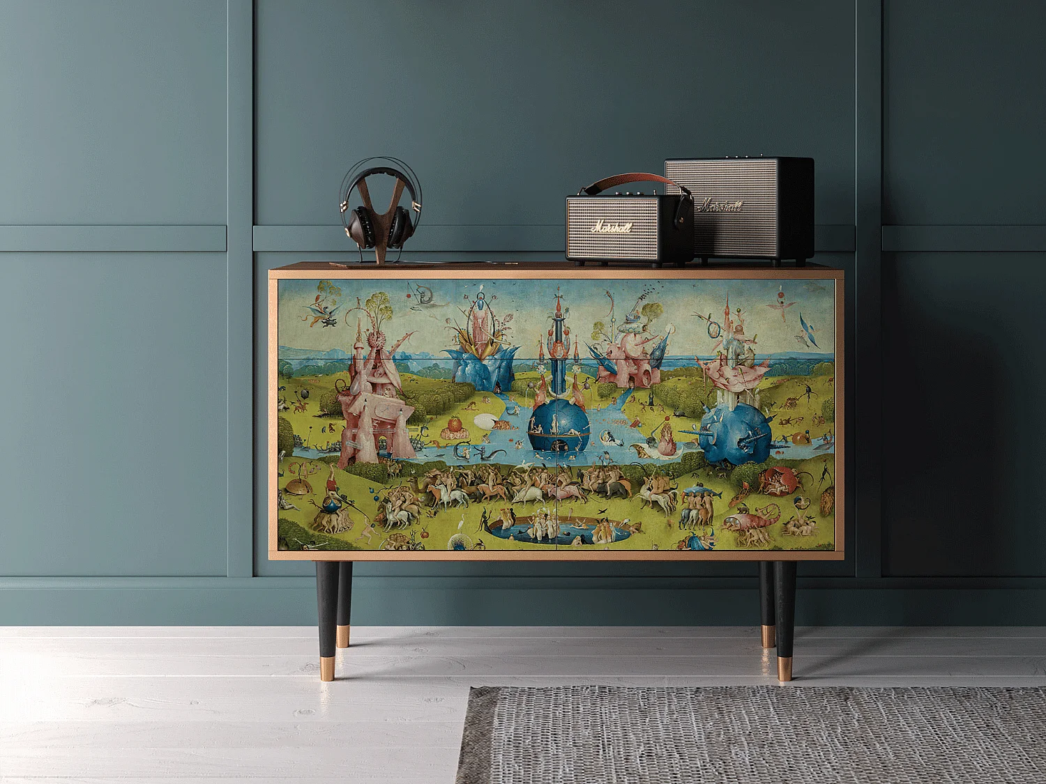 Buffet - 115x85x48 cm - BS4 - The Garden 2 by Bosch, Noyer