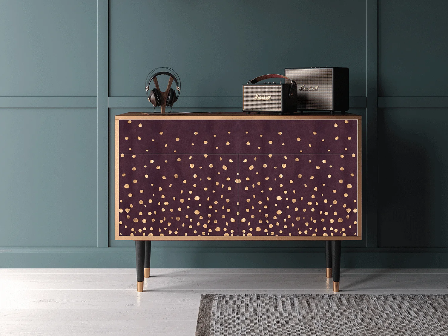 Dressoir - 115x85x48 cm - BS4 - Glowworms, Zand