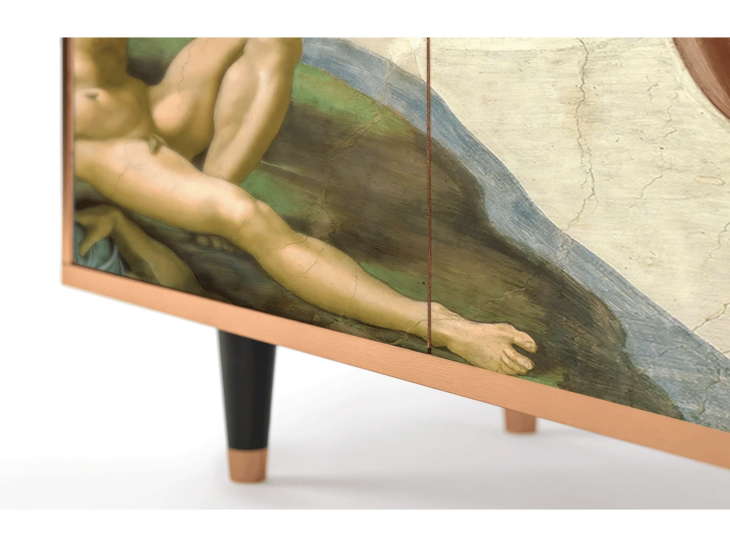 Buffet - 94x96x48 cm - BS3 - The Creation of Adam, Noyer