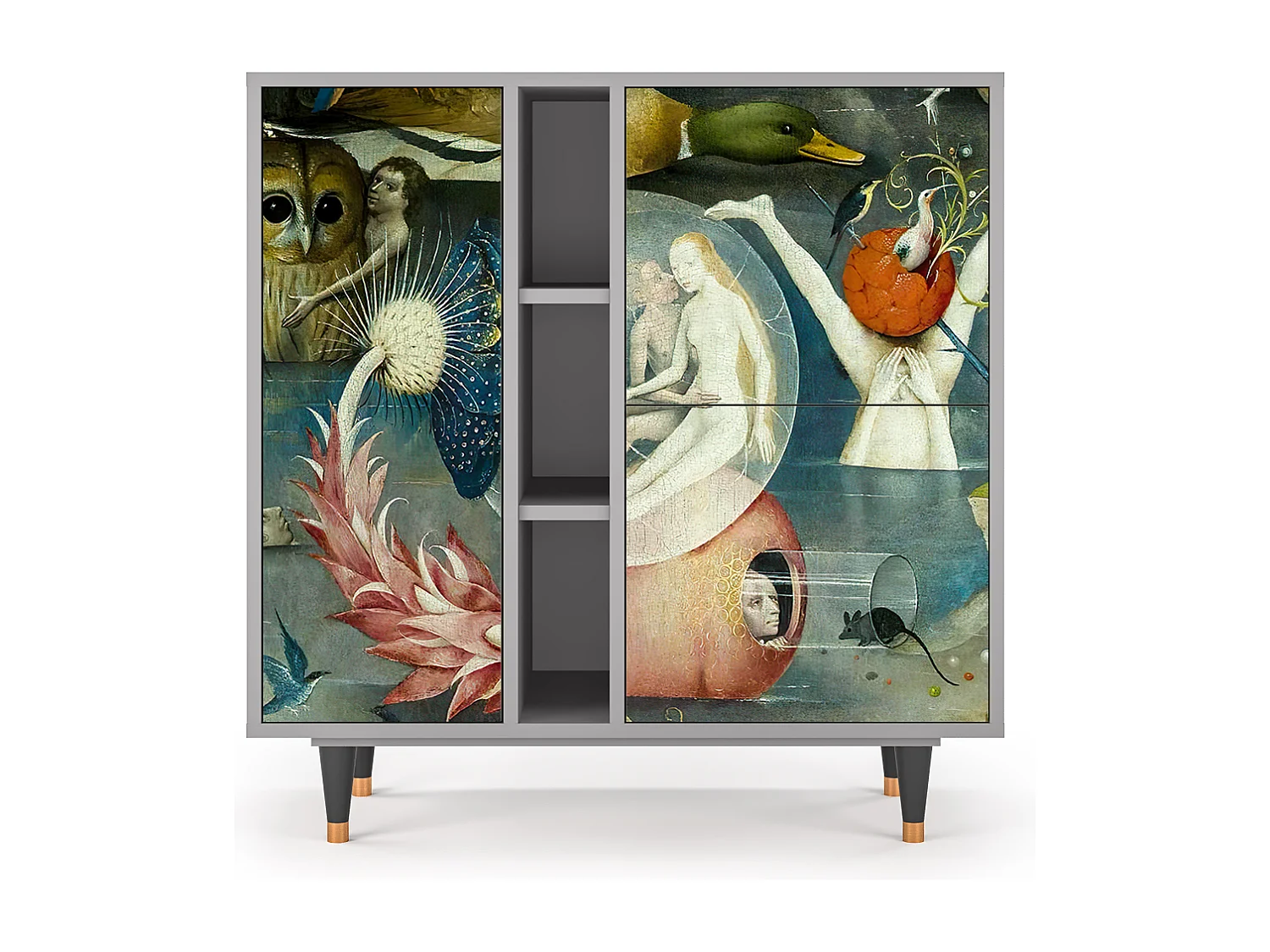 Kredens - 94х96х41 cm - BS5 - The Garden Of by Bosch, Szary