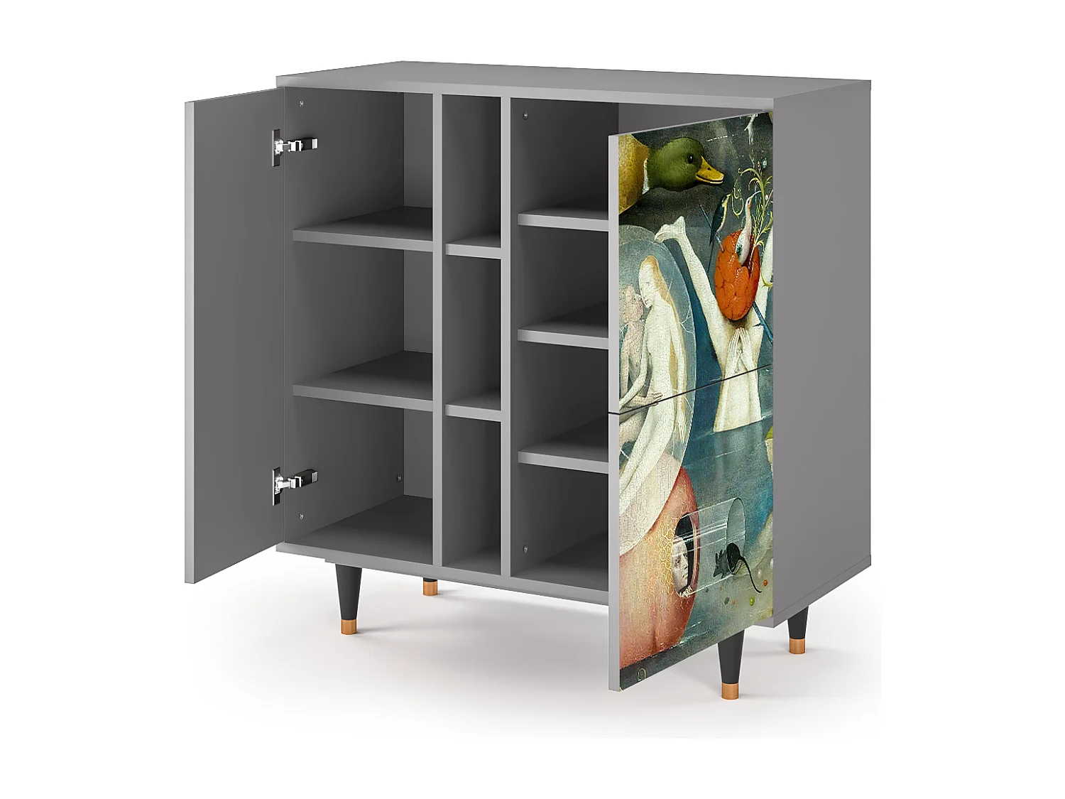 Kredens - 94х96х41 cm - BS5 - The Garden Of by Bosch, Szary