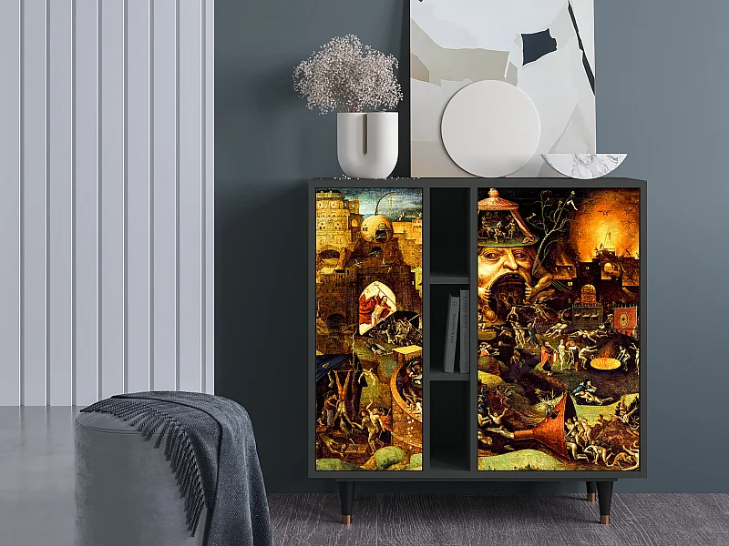 Sideboard - 94х96х41 cm - BS5 - Christ in Limbo, Anthrazit