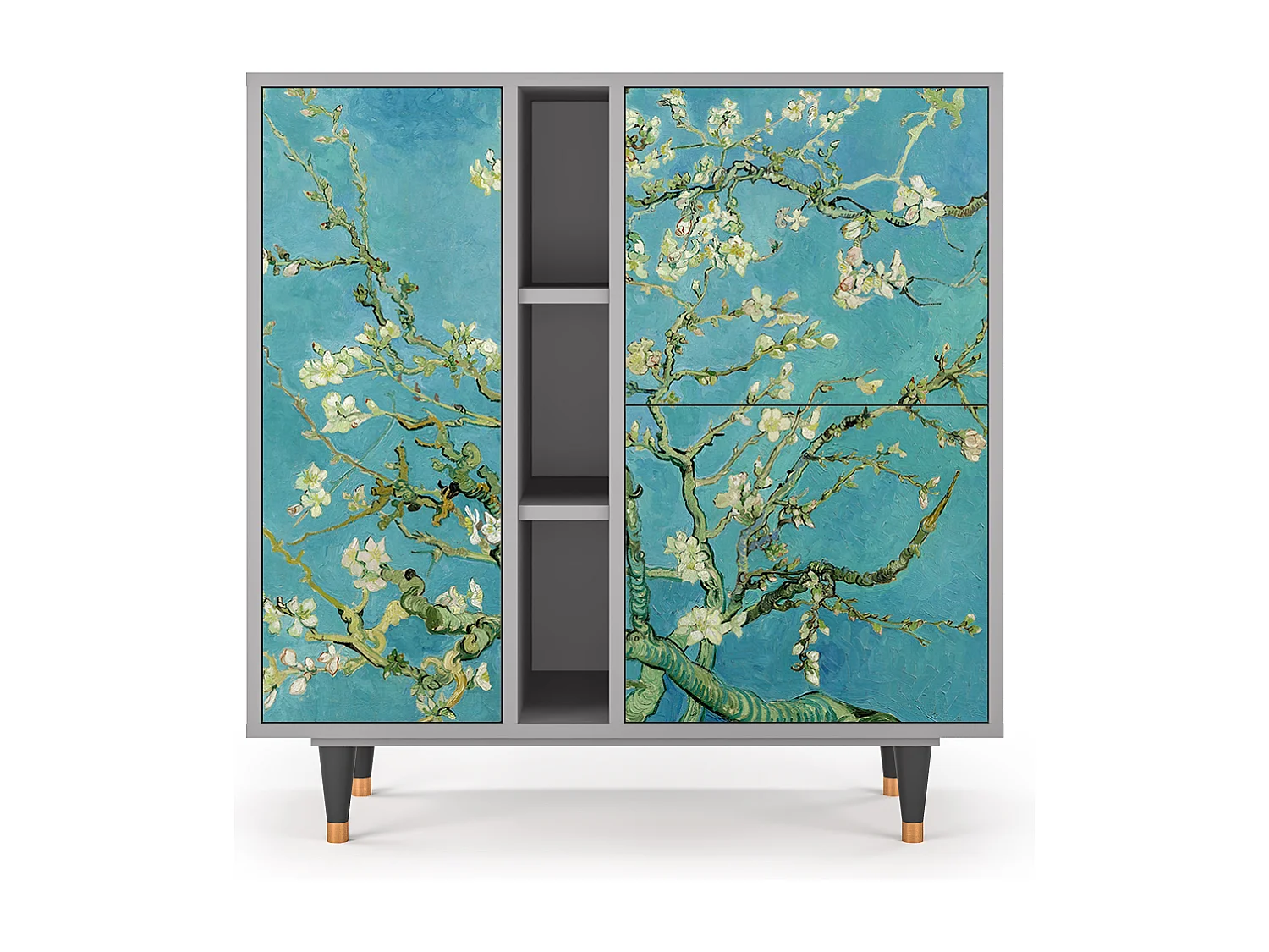 Credenza - 94х96х41 cm - BS5 - Almond Blossom, Grigio