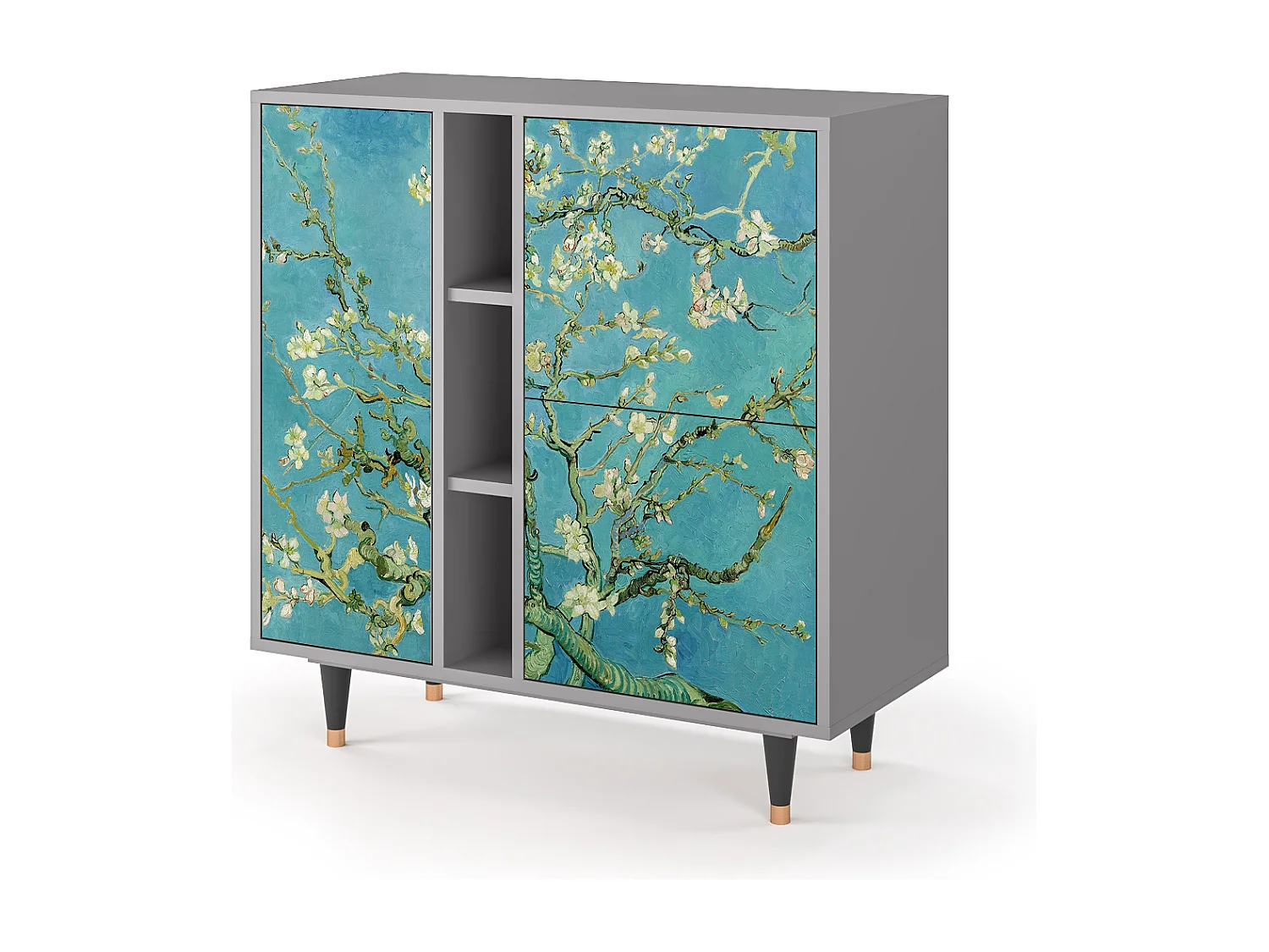 Credenza - 94х96х41 cm - BS5 - Almond Blossom, Grigio